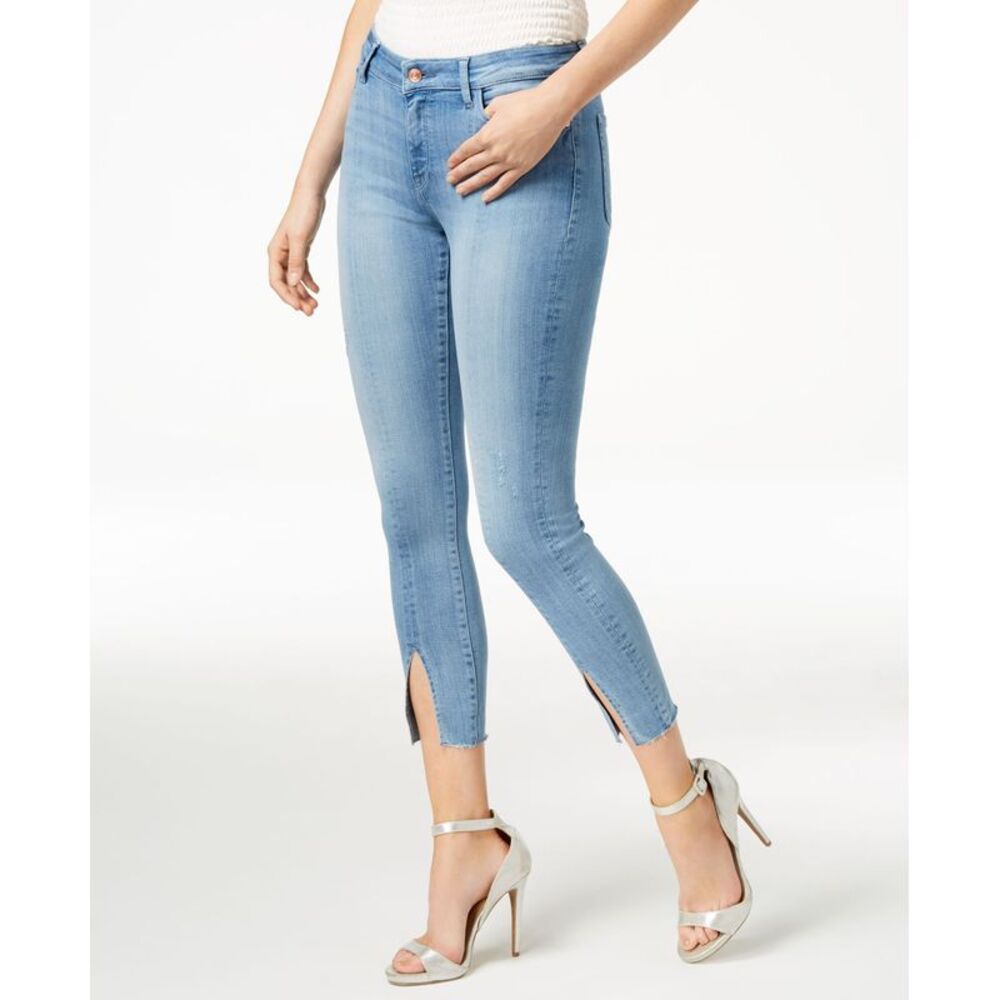 M1858 Kristen Vented Ankle Skinny Jeans